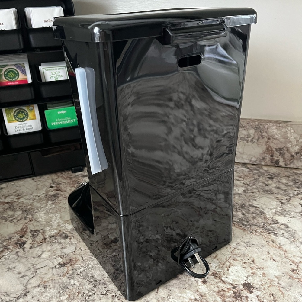 Hamilton Beach Silver and Black Coffee Maker (Glass pot not included) - Picture 2 of 4